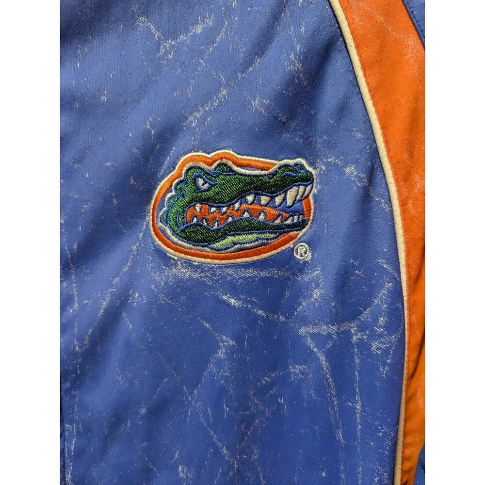 Vintage Starter Florida Gators Youth Jacket XL 16-18 Blue Orange Windbreaker